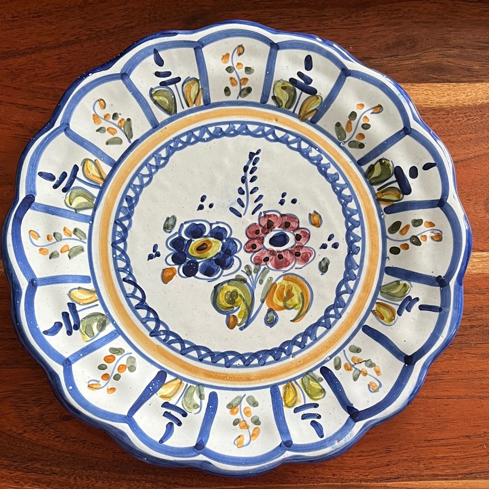 MEXICAN POTTERY PLATE